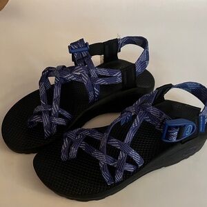 Women’s Chaco  Blue and Black Sandals size 7